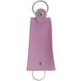Mi Amore Hidden-Split-Ring-Keychain Pink/Silver-Tone