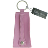 Mi Amore Hidden-Split-Ring-Keychain Pink/Silver-Tone