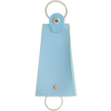 Mi Amore Hidden-Split-Ring-Keychain Blue/Silver-Tone