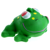 Frog Squeeky Split-Ring-Keychain Green/Pink