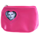 Coin-Purse Picture-Frame-Keychain Pink