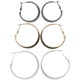 Mi Amore Multiple-Earring-Set Silver-Tone/Gold-Tone