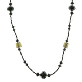 Mi Amore Adjustable Beaded-Necklace Multicolor/Silver-Tone