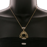 Mi Amore Pendant-Necklace Gold-Tone/Black