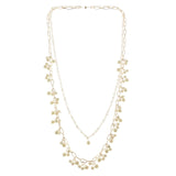 Mi Amore Statement-Necklace Gold-Tone/White