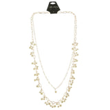 Mi Amore Statement-Necklace Gold-Tone/White