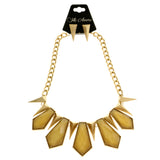 Mi Amore Necklace-Earring-Set Gold-Tone