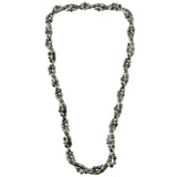 Mi Amore Statement-Necklace Silver-Tone
