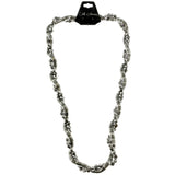 Mi Amore Statement-Necklace Silver-Tone