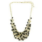 Mi Amore Layered-Necklace Gold-Tone/Black