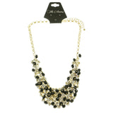 Mi Amore Layered-Necklace Gold-Tone/Black