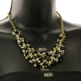 Mi Amore Layered-Necklace Gold-Tone/Black