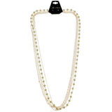 Mi Amore Statement-Necklace White/Gold-Tone
