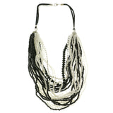 Mi Amore Adjustable Layered-Necklace Multicolor/Silver-Tone