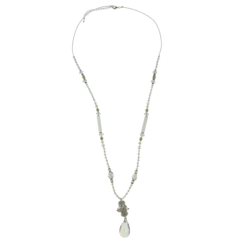 Mi Amore Adjustable Statement-Necklace Multicolor/Silver-Tone