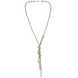 Mi Amore Statement-Necklace Silver-Tone