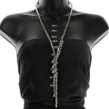 Mi Amore Statement-Necklace Silver-Tone