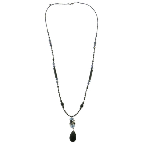 Mi Amore Adjustable Beaded-Necklace Multicolor/Silver-Tone