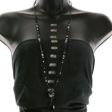 Mi Amore Adjustable Beaded-Necklace Multicolor/Silver-Tone