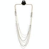 Mi Amore Statement-Necklace Gold-Tone/Black