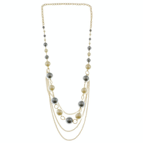 Mi Amore Statement-Necklace Multicolor/Gold-Tone