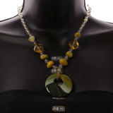 Mi Amore Adjustable Beaded-Necklace Multicolor/Silver-Tone