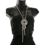 Mi Amore Statement-Necklace Silver-Tone