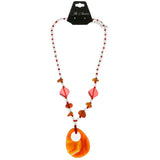 Mi Amore Adjustable Beaded-Necklace Multicolor/Silver-Tone