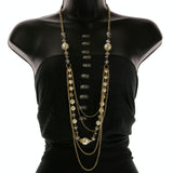 Mi Amore Statement-Necklace Multicolor/Gold-Tone