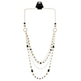 Mi Amore Hearts Statement-Necklace Multicolor/Gold-Tone