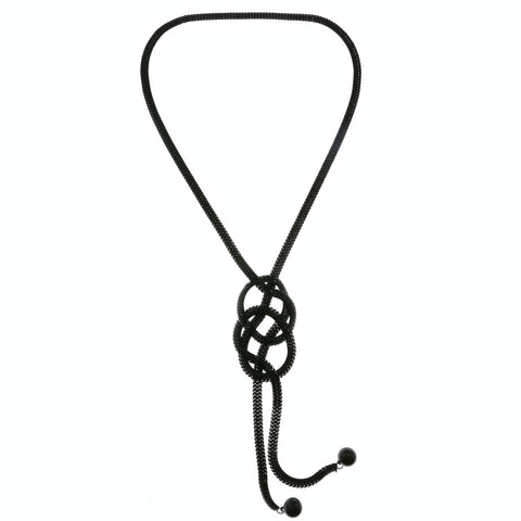 Mi Amore Statement-Necklace Black