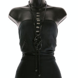 Mi Amore Statement-Necklace Black