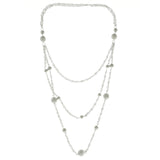 Mi Amore Statement-Necklace Silver-Tone