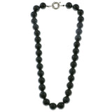 Mi Amore Beaded-Necklace Blue/Silver-Tone