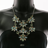 Mi Amore Adjustable Statement-Necklace Multicolor/Silver-Tone