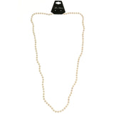 Mi Amore Beaded-Necklace White/Silver-Tone