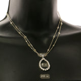 Mi Amore Statement-Necklace Gold-Tone