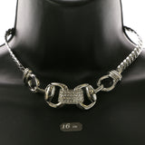 Mi Amore Necklace-Earring-Set Silver-Tone
