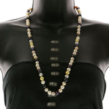 Mi Amore Beaded-Necklace Multicolor/Silver-Tone