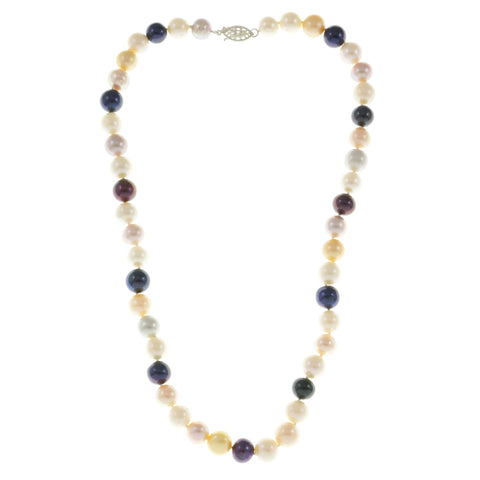 Mi Amore Beaded-Necklace Multicolor/Silver-Tone