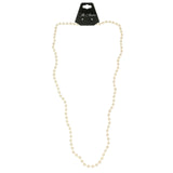 Mi Amore Beaded-Necklace White/Silver-Tone