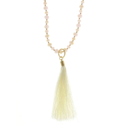 Mi Amore Adjustable Beaded-Necklace Multicolor/Gold-Tone
