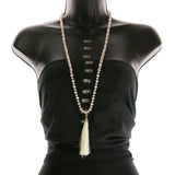 Mi Amore Adjustable Beaded-Necklace Multicolor/Gold-Tone