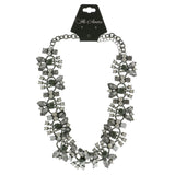 Mi Amore Adjustable Statement-Necklace Multicolor/Dark-Silver