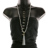 Mi Amore Adjustable Beaded-Necklace Multicolor/Gold-Tone