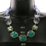 Mi Amore Adjustable Statement-Necklace Multicolor/Gold-Tone