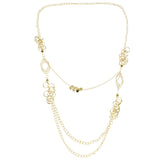 Mi Amore Statement-Necklace Gold-Tone