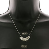 Mi Amore Adjustable Fashion-Necklace Silver-Tone
