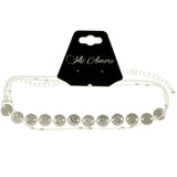 Mi Amore Adjustable Multiple-Necklace-Set Silver-Tone
