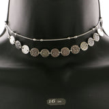 Mi Amore Adjustable Multiple-Necklace-Set Silver-Tone